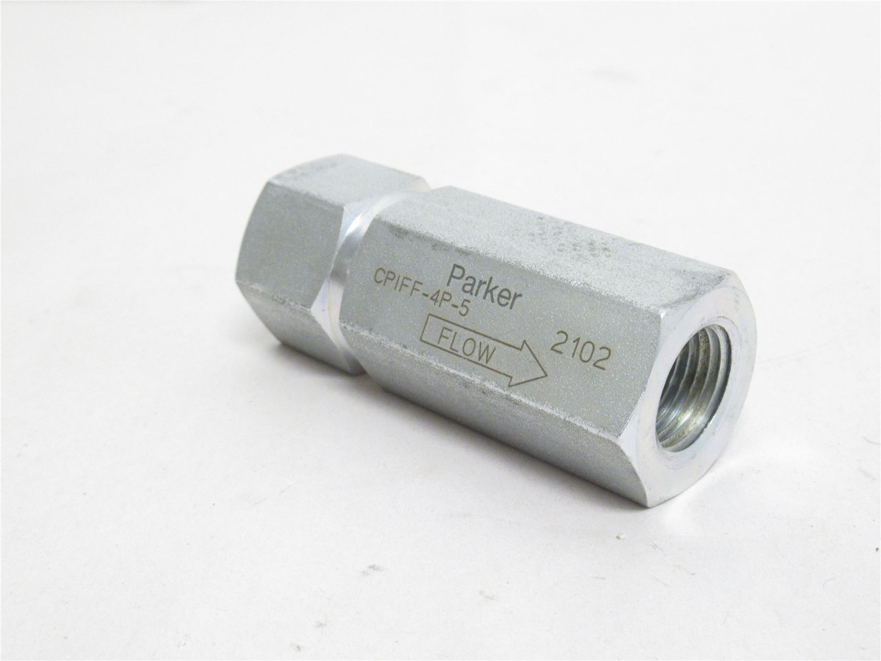Parker CPIFF-4P-5; Hydraulic Check Valve; 1/2NPT; 5000PSI Parker CPIFF-4P-5; Hydraulic Check Valve; 1/2NPT; 5000PSI