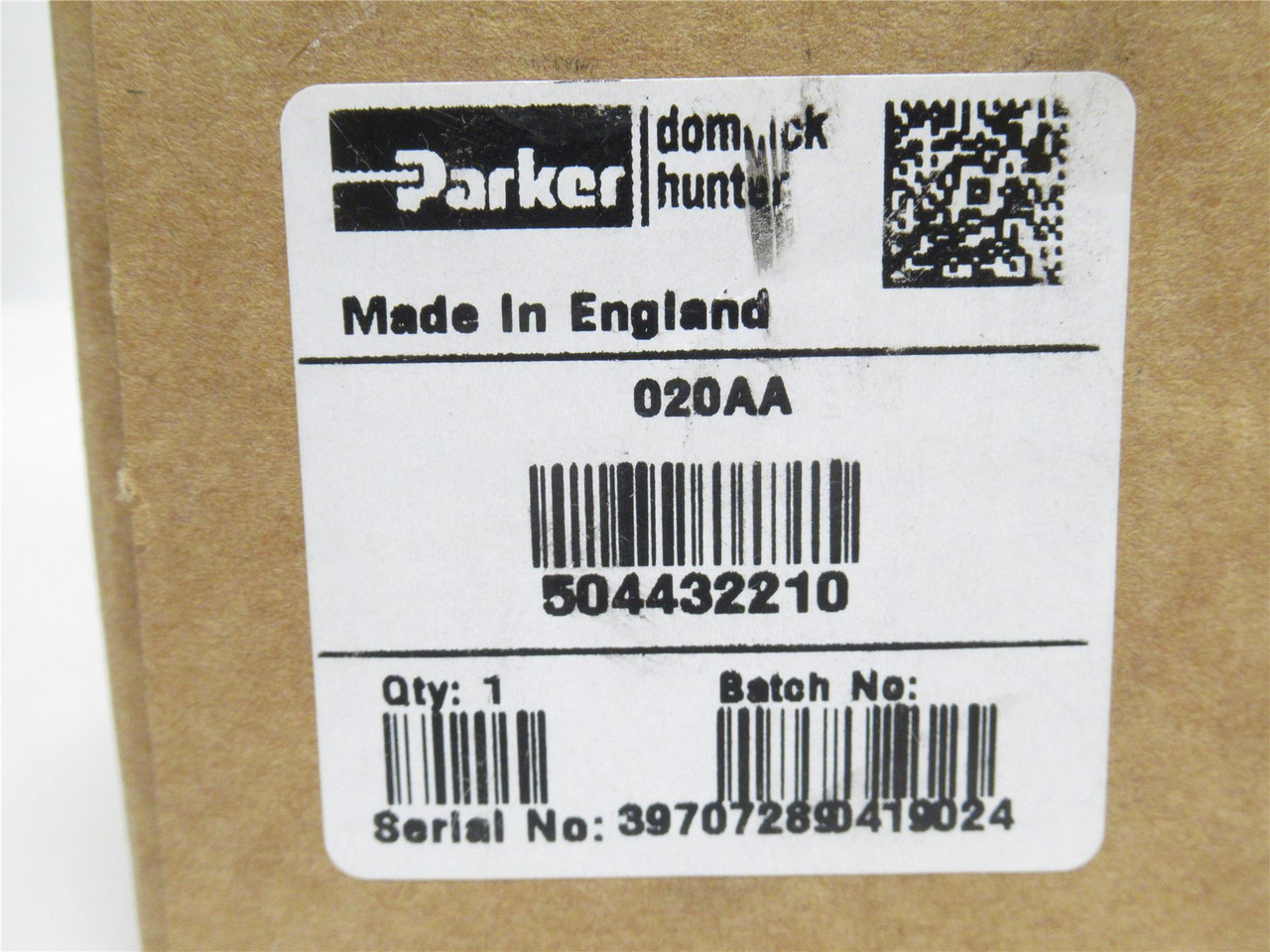 Parker 020AA; Coalescing Particulate Filter Element Parker 020AA; Coalescing Particulate Filter Element