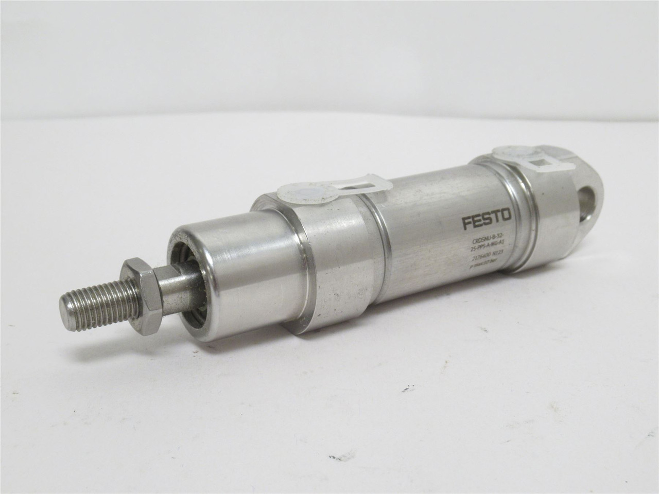 Festo CRDSNU-B-32-25-PPS-A-MG-A1; Air Cylinder; SS; 32mmID Festo CRDSNU-B-32-25-PPS-A-MG-A1; Air Cylinder; SS; 32mmID