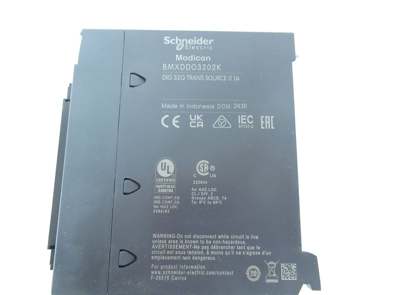 Schneider BMXDD03202K; MODULE I/O DIG 32Q TRANS