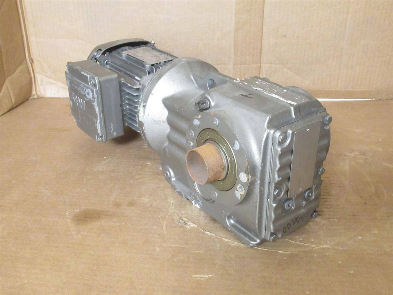 SEW KT47/T DRS71M4; Gearmotor; 21.81:1 Ratio; 3/4HP; 230/460V