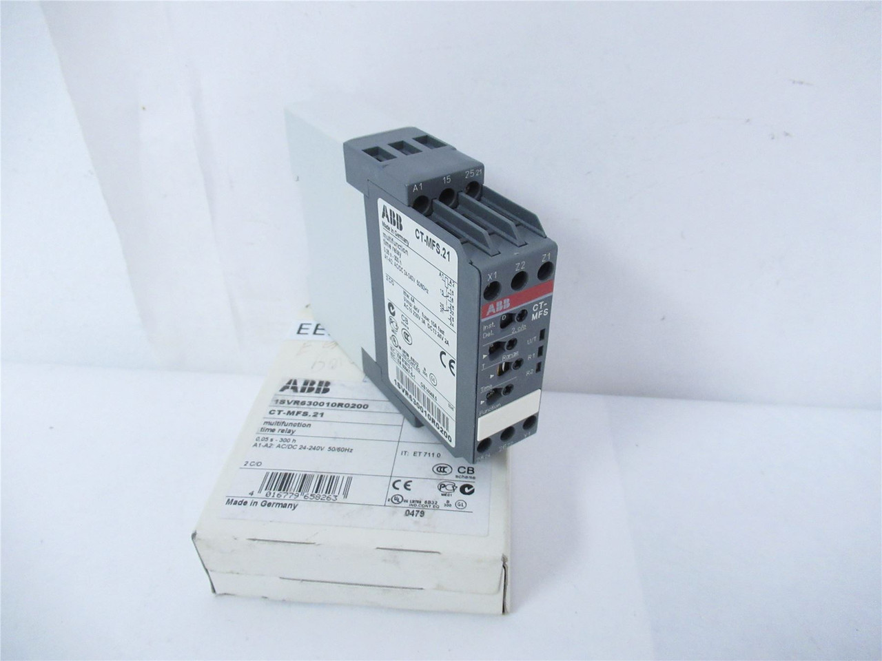ABB CT-MFS.21; Time relay; multifunction 2c/o 24-240V AC/DC