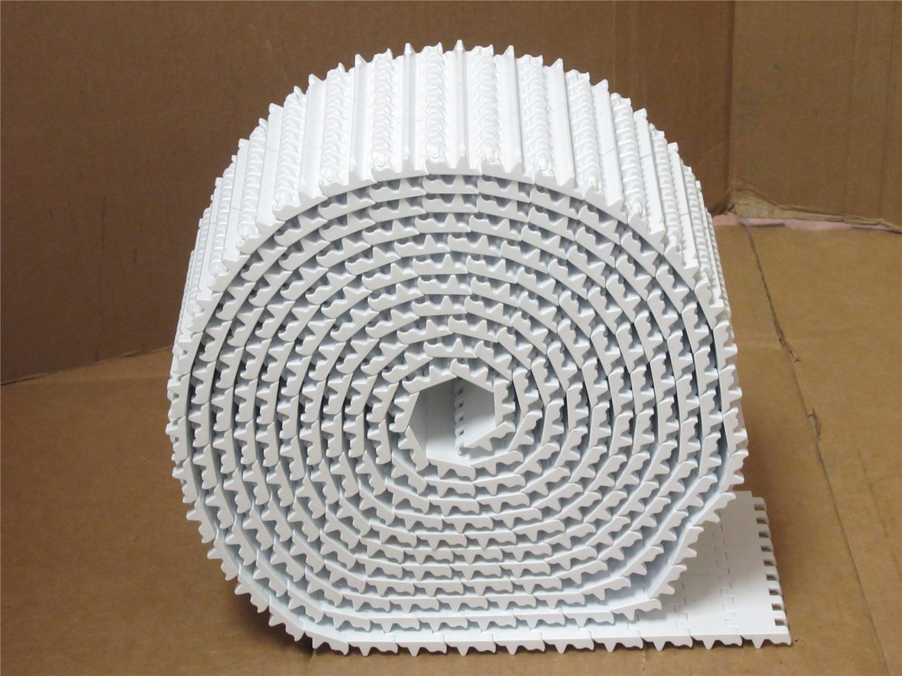 Intralox 52389337-18; Series 1600 Flat Top Belt 18'L x 5"W