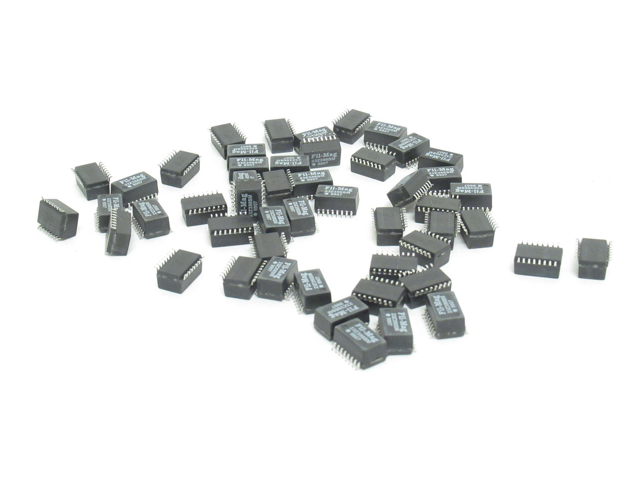 Fil-Mag 23Z356SM; Lot-50 Audio/Signal Transformer 200uH .6Ohm