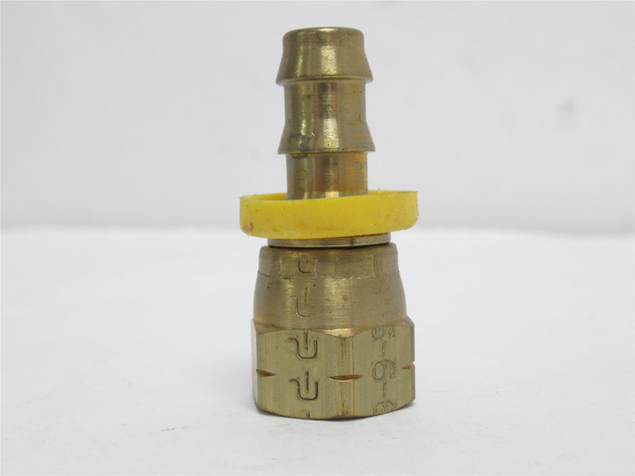 Parker 146HBLFSV-6-6; Lot-2 Barb Swivel; 3/8 SAE 45; 3/8" Hose