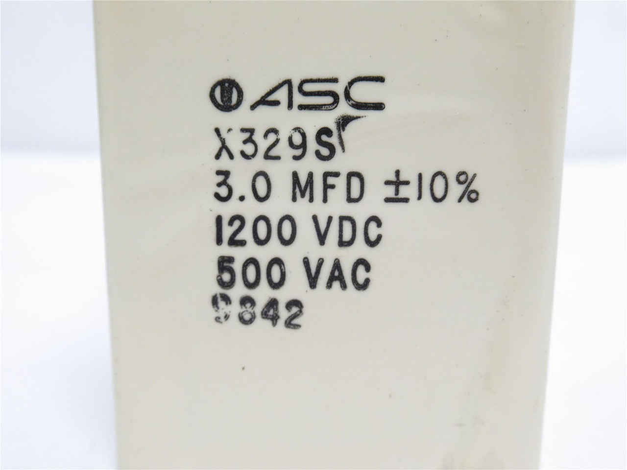 ASC X329S-.33-10-1200; Capacitor; 0.33uF; 1200VDC; +/-10%