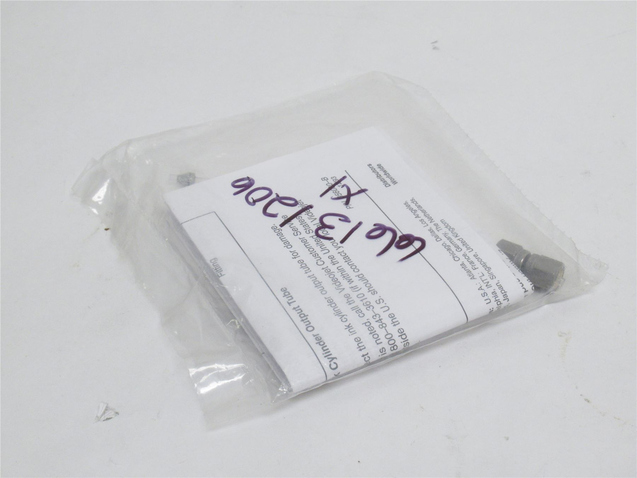 Videojet 356093; Pressure Tank Tube Assembly