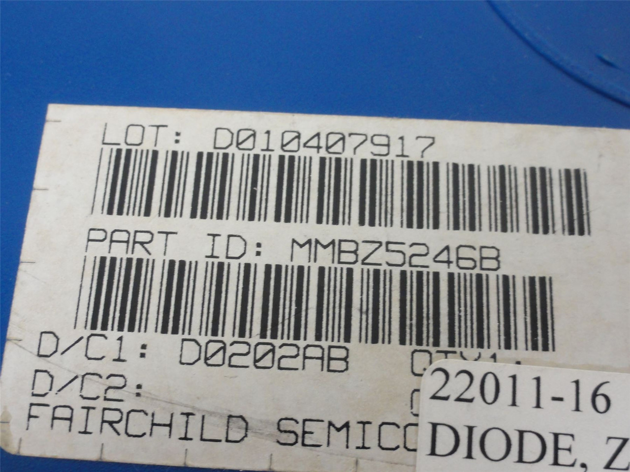 Onsemi MMBZ5246B; Lot-2700 Voltage Regulators; 16V 0.35W