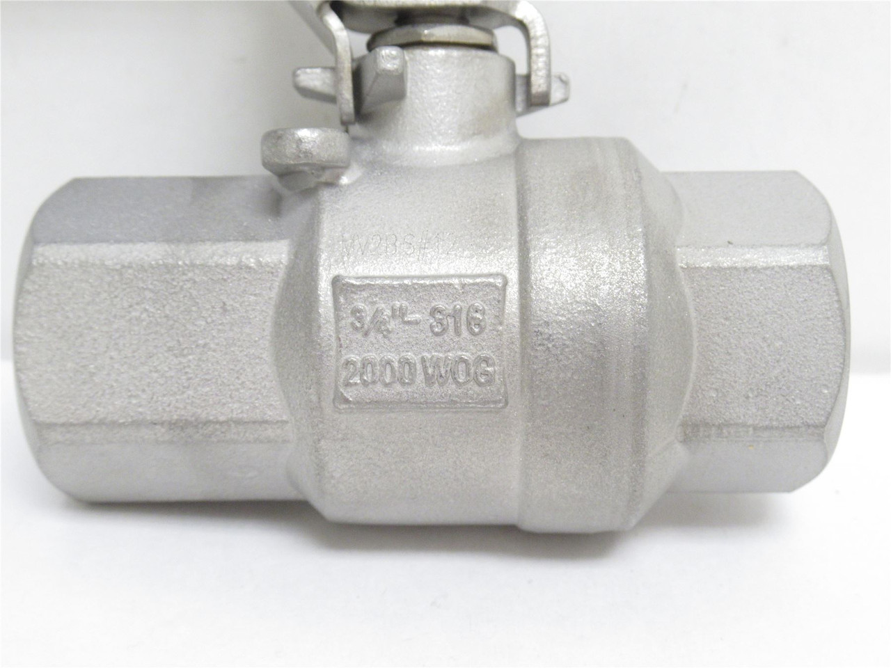 Industry-Std 20K947; Ball Valve; SS-316; 3/4NPT; 2000WOG