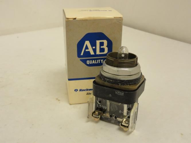 Allen-Bradley 800T-P16; Pilot Light; NO LENS; 120VAC
