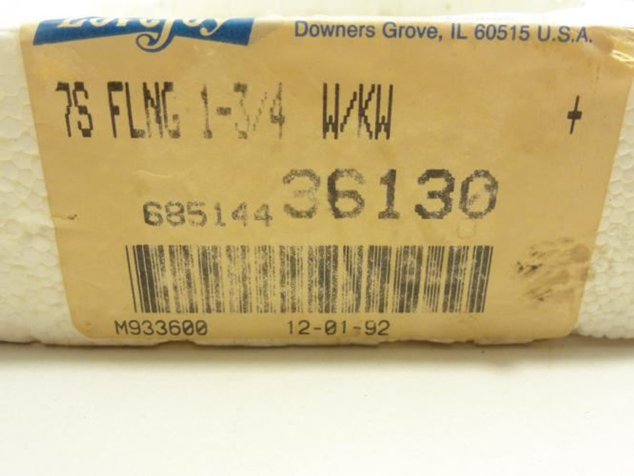 Lovejoy LJ7S 1-3/4; Sleeve Coupling Flange; 1-3/4"ID