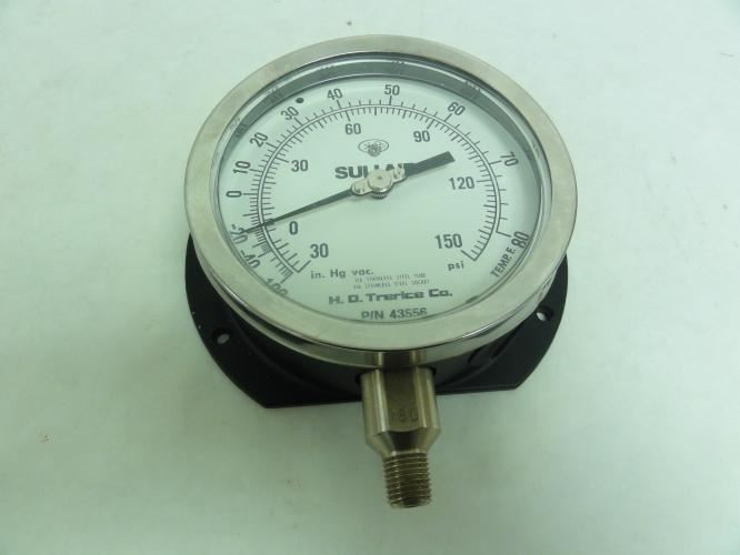 Sullair 43556; Pressure Gauge; Nh3; 4 1/2" Dial OD