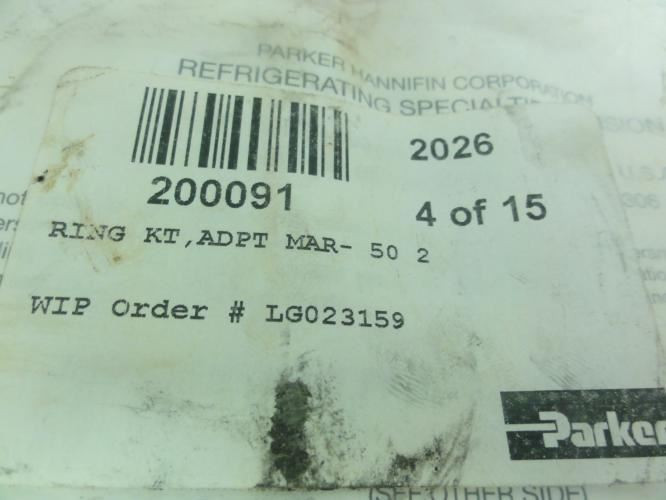 Parker 200091; Male Adapter Ring