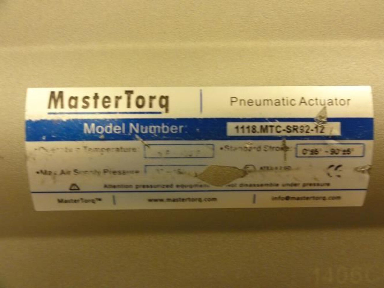 Flowseal 02-1WA-12DTTG-HNJ; Actuated Valve; 285PSI; 2"