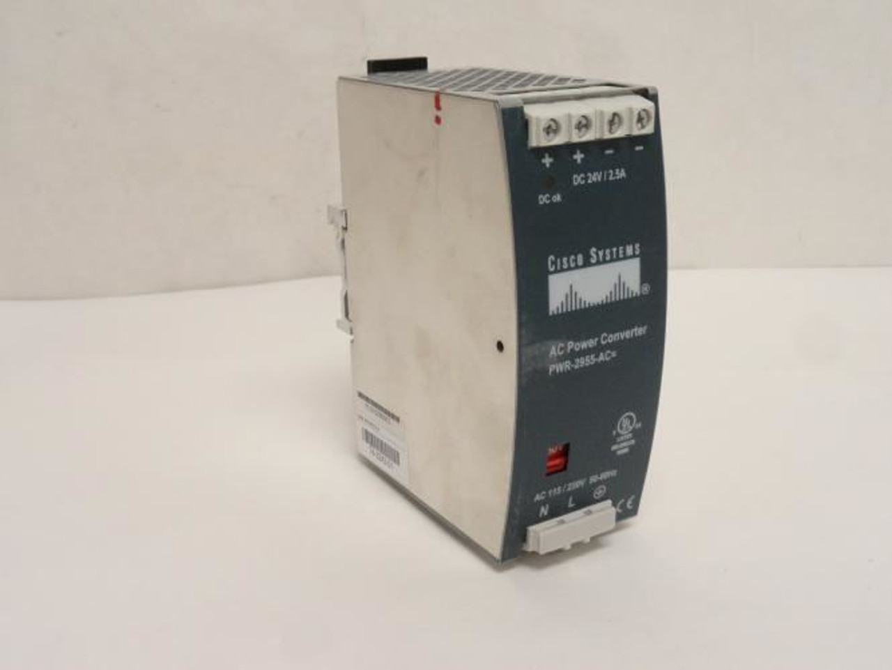 Cisco PWR-2955AC; Power Supply; 100-240VAC; 1.3 / 0.7A In
