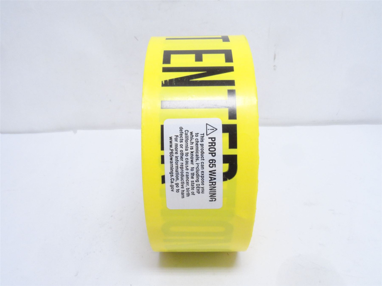 Harris BT08EC-3; Barricade Tape; Black/Yellow; DO NOT ENTER
