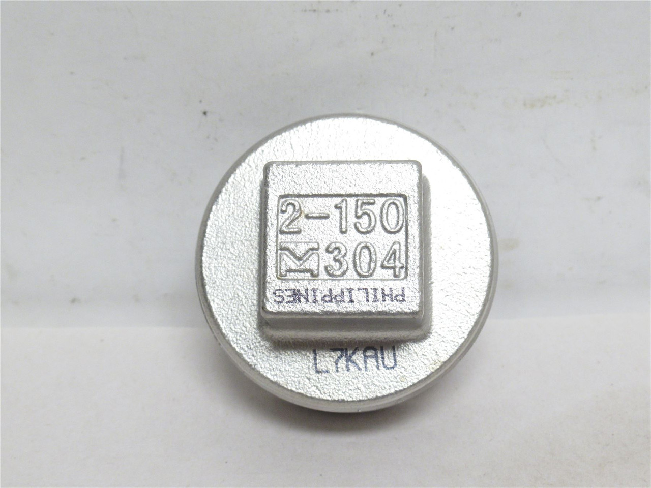 MFG- 40SQ112N020; Square Head Plug; SS-304; 2NPT