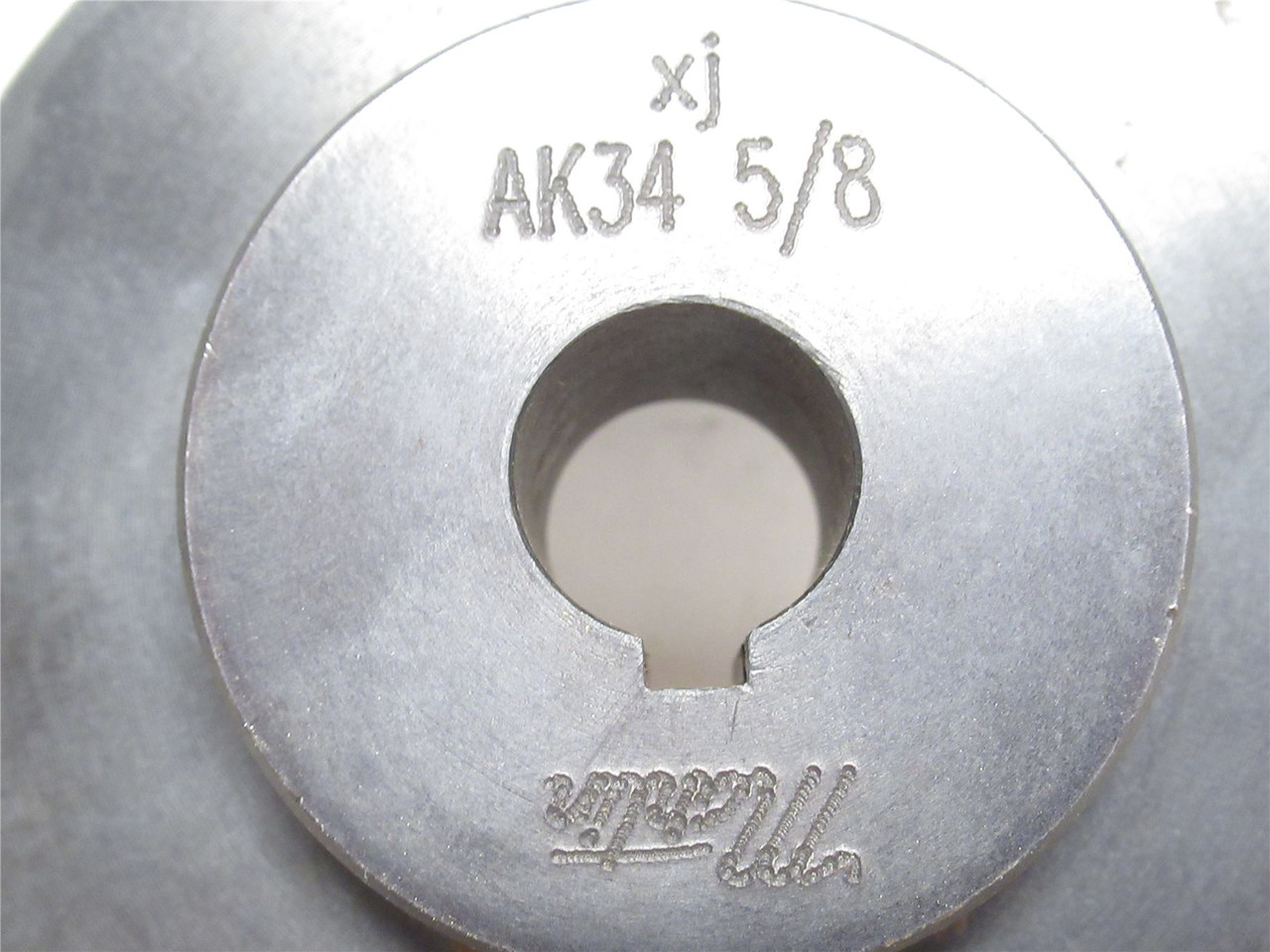 Martin AK34X5/8; V-Belt Pulley; 5/8"ID; 1Gr; Belt: 3L; 4L; A