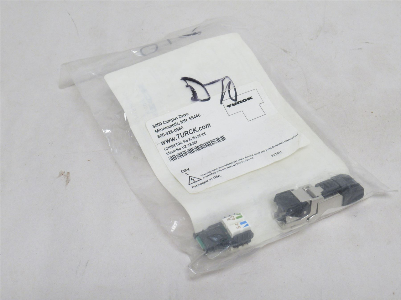Turck FW RJ45S 84 IDC; Ethernet/Modular IO Connector U2-18467