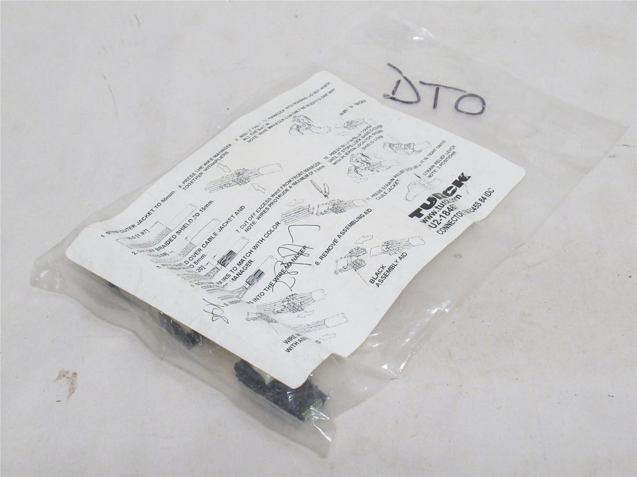 Turck FW RJ45S 84 IDC; Ethernet/Modular IO Connector U2-18467