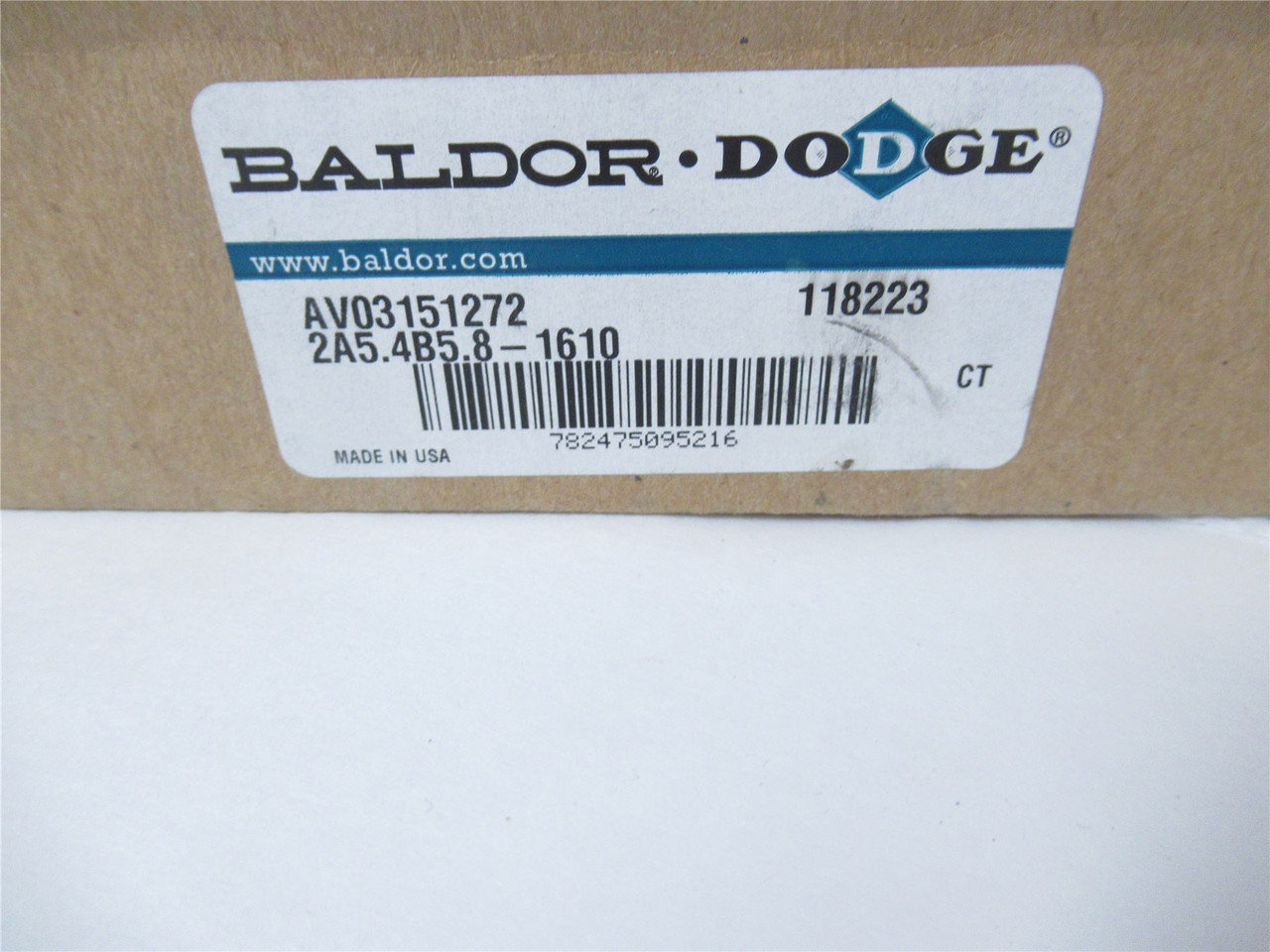 Dodge 118223; Bushed Pulley 2 Groove 2A5.4B5.8-1610