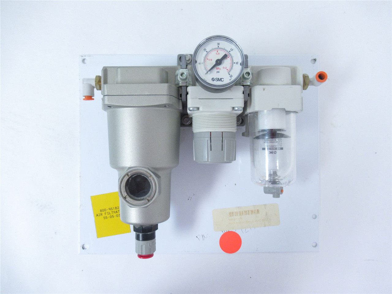 SMC MRS5022A; Air Filtration Setup