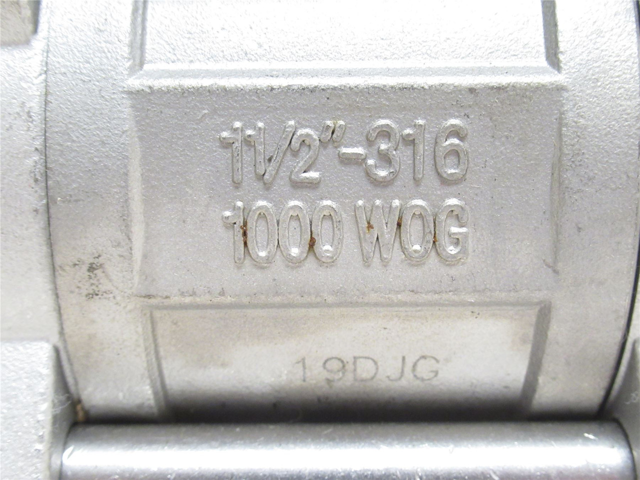 VNE EG90CC-61.5; Sanitary Ball Valve SS-316 Size -1/2"