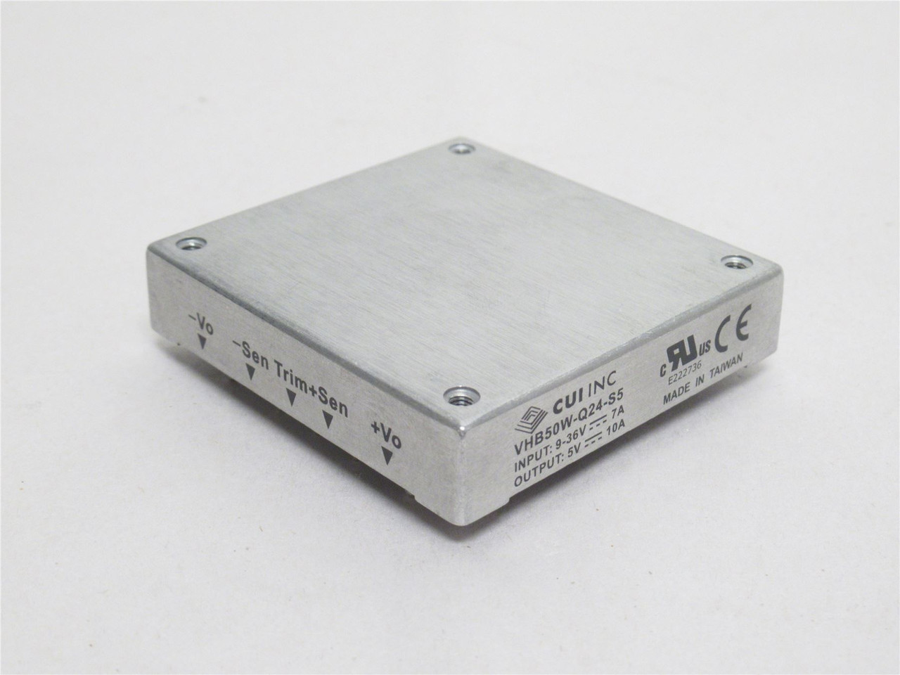 CUI VHB50W-Q24-S5; Isolated Module DC/DC Converter 9-36V In