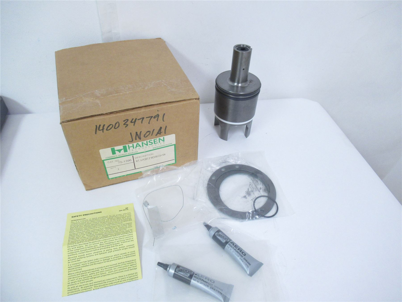 Hansen 75-1396; Kit V Port 3"MCV80.CV =104