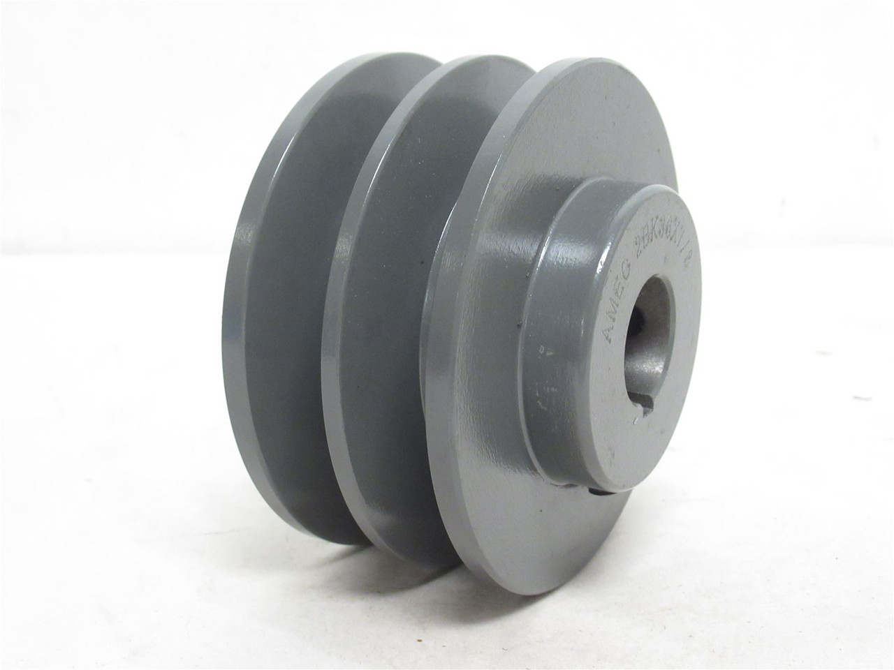 Amec 2BK36X7/8; V-Belt Pulley; 2 Groove; 7/8"ID; Belt: A; B