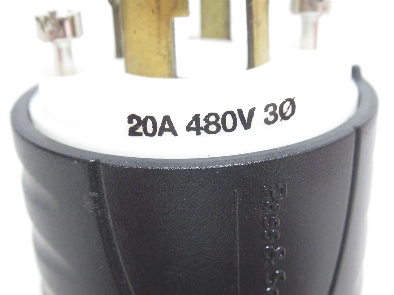 Pass&Seymour L1620-P; Locking Plug; 20A; 480VAC; 3 Pole