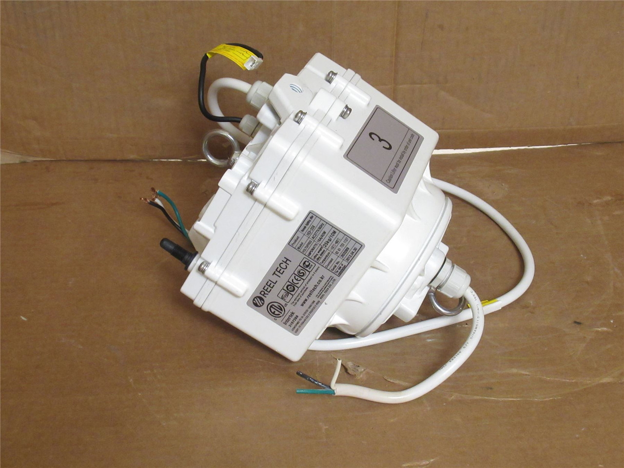 Reelcraft HDI-25; Remote Lighting Lifter; Hook Type; 277VAC