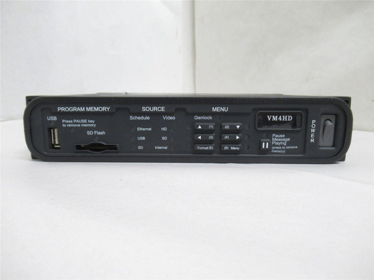 Video Messenger VM4-HD; Generation HD Character Generator