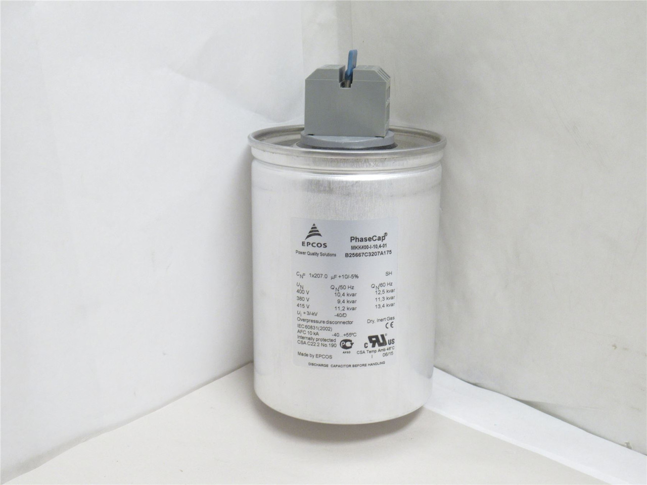 TDK B25667C3207A175;  Film Capacitor 400V 207uF; Polypropylene