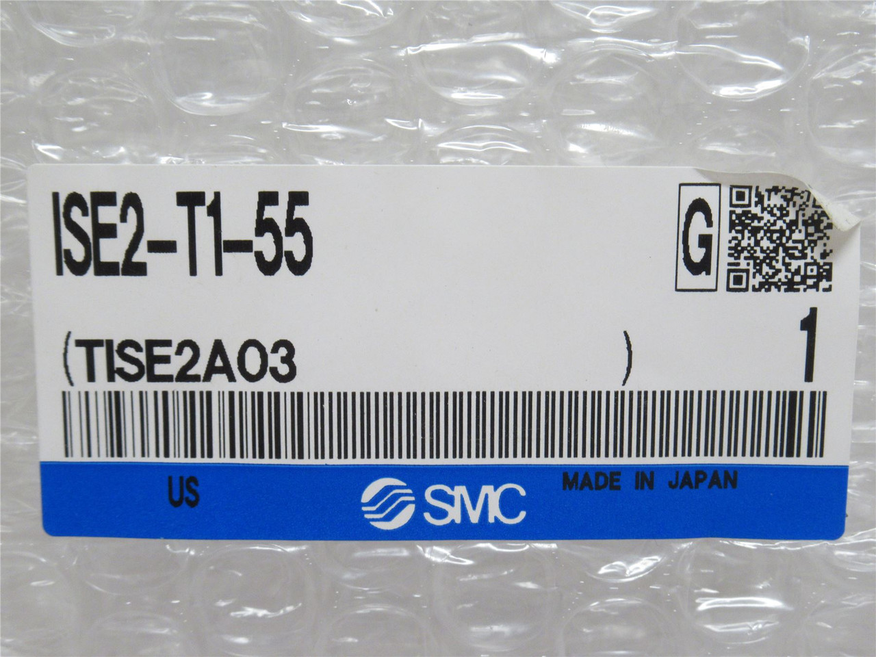 SMC ISE2-T1-55; Pressure Switch; 0-1MPa; 12-24VDC; 1-Output