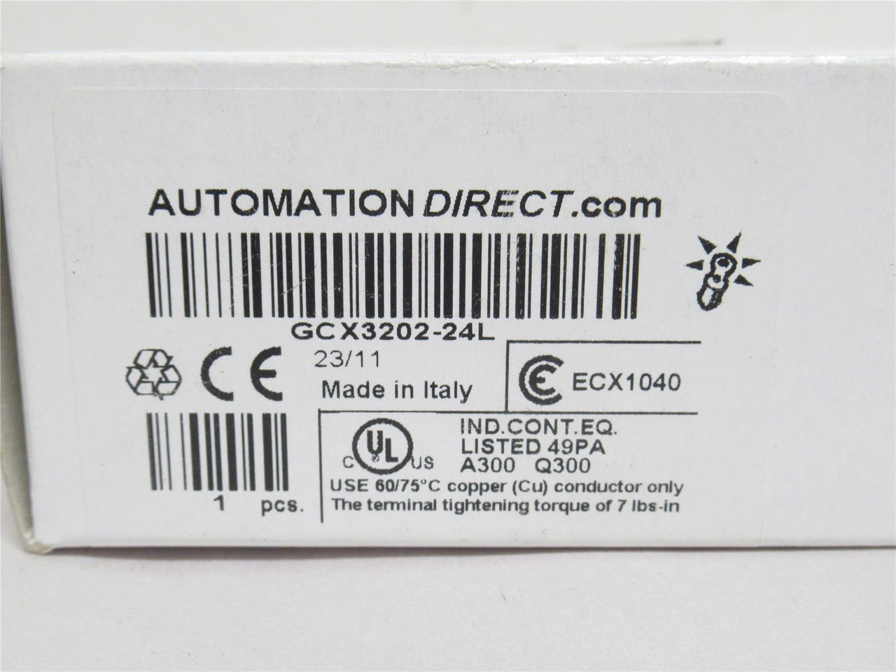 Automation Direct GRG-R08-P17-S04-B; illumin Green Pushbutton