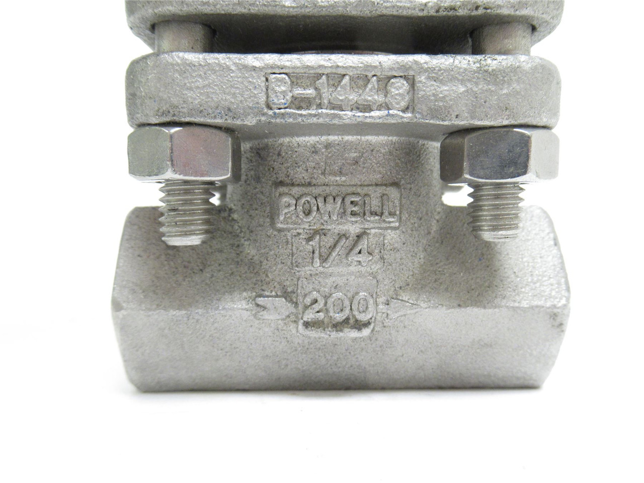 Powell B16.34-1/4; Globe Valve; 1/4NPT; 400WOG; Class 200