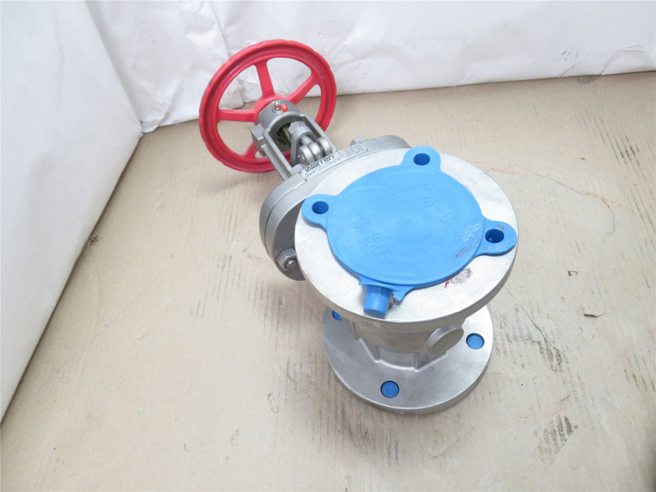Warren 3-1156WA; Flanged Gate Valve; SS; Size: 3"; Class: 150