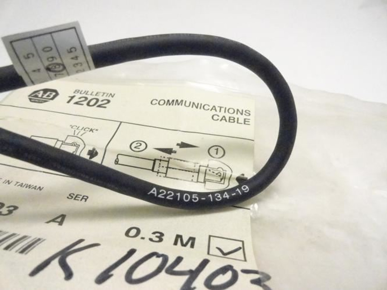 Allen-Bradley 1202-C03; Cable 1 Ft. L