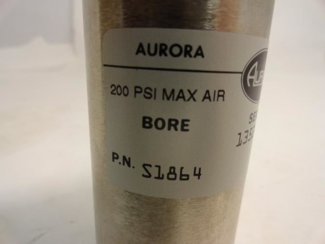 Aurora S1864; Pneumatic Cylinder 2-1/8" Stroke Aurora S1864; Pneumatic Cylinder 2-1/8" Stroke