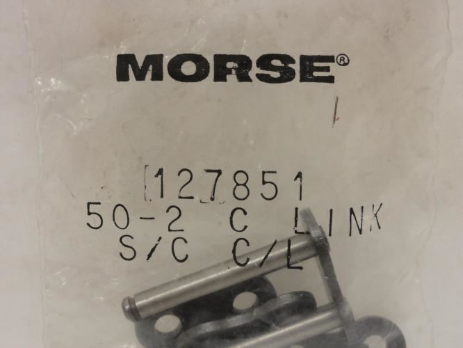 MORSE 50-2 C LINK; Double Strand Connecting Link # 50