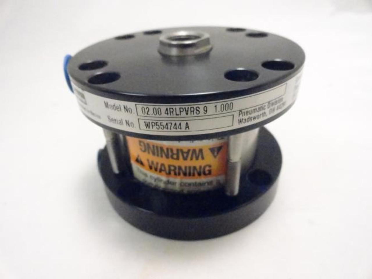 Parker 02.00 4RLPVRS 9 1.000; Pneumatic Cylinder 2"ID; 1" St Parker 02.00 4RLPVRS 9 1.000; Pneumatic Cylinder 2"ID; 1" St