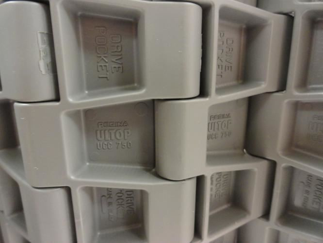 Regina 66100151; UCC750 SS ULTOP Chain; 10ft x 7.5"W