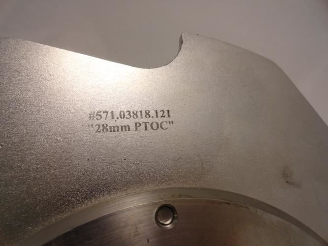 Beverage Industries 571.03818.121; SS Shroud; 11" OD; 3-1/8"ID