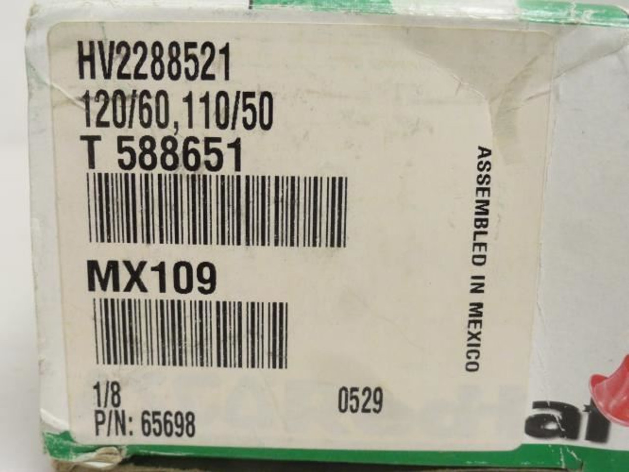 Asco HV2288521; Solenoid Valve; 50 PSI; 6 Watts 1/8" NPT