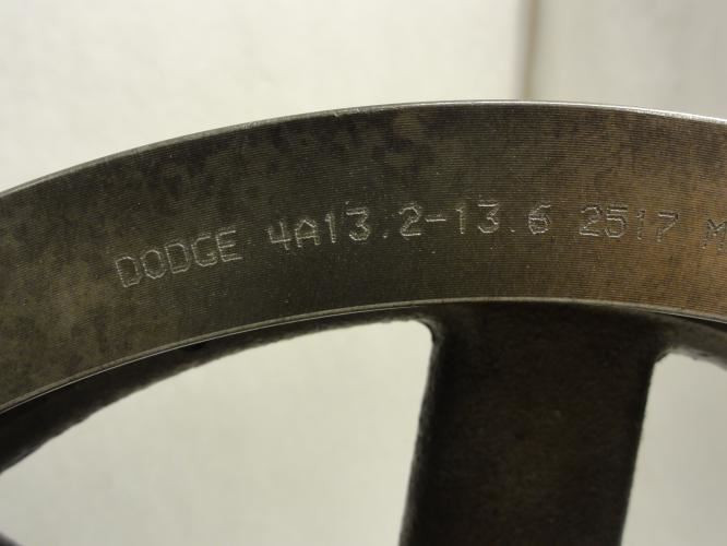 Dodge 118354; Bushed Pulley; 4A13.2B13.6�2517