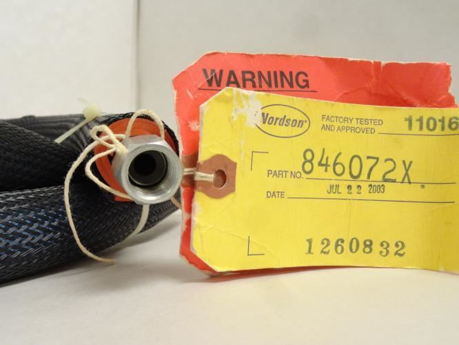 Nordson 846072X; Glue Hose; 6Ft Length; 1500PSI; 1.3MPa