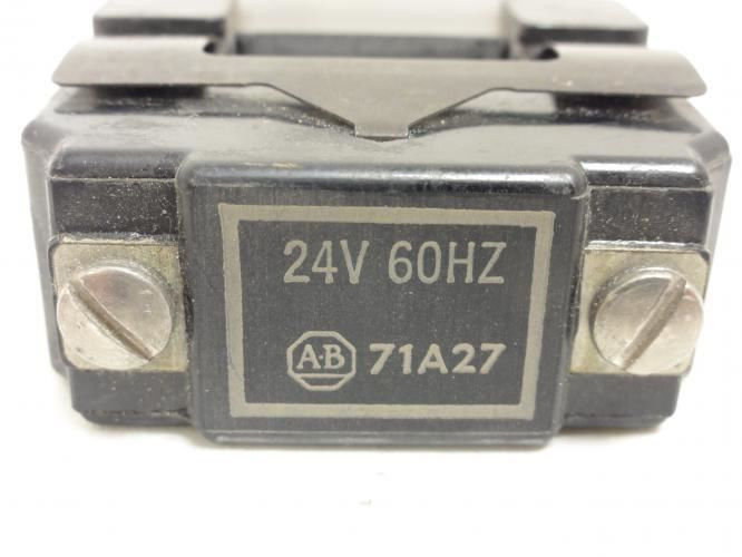 Allen-Bradley 71A27; Contactor Coil; 24VAC; Size: 1