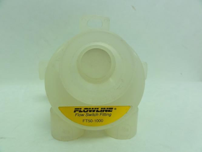 Flowline FT50-1000; Flow Switch Fitting; 3/4" NPT; 3/8" NPT