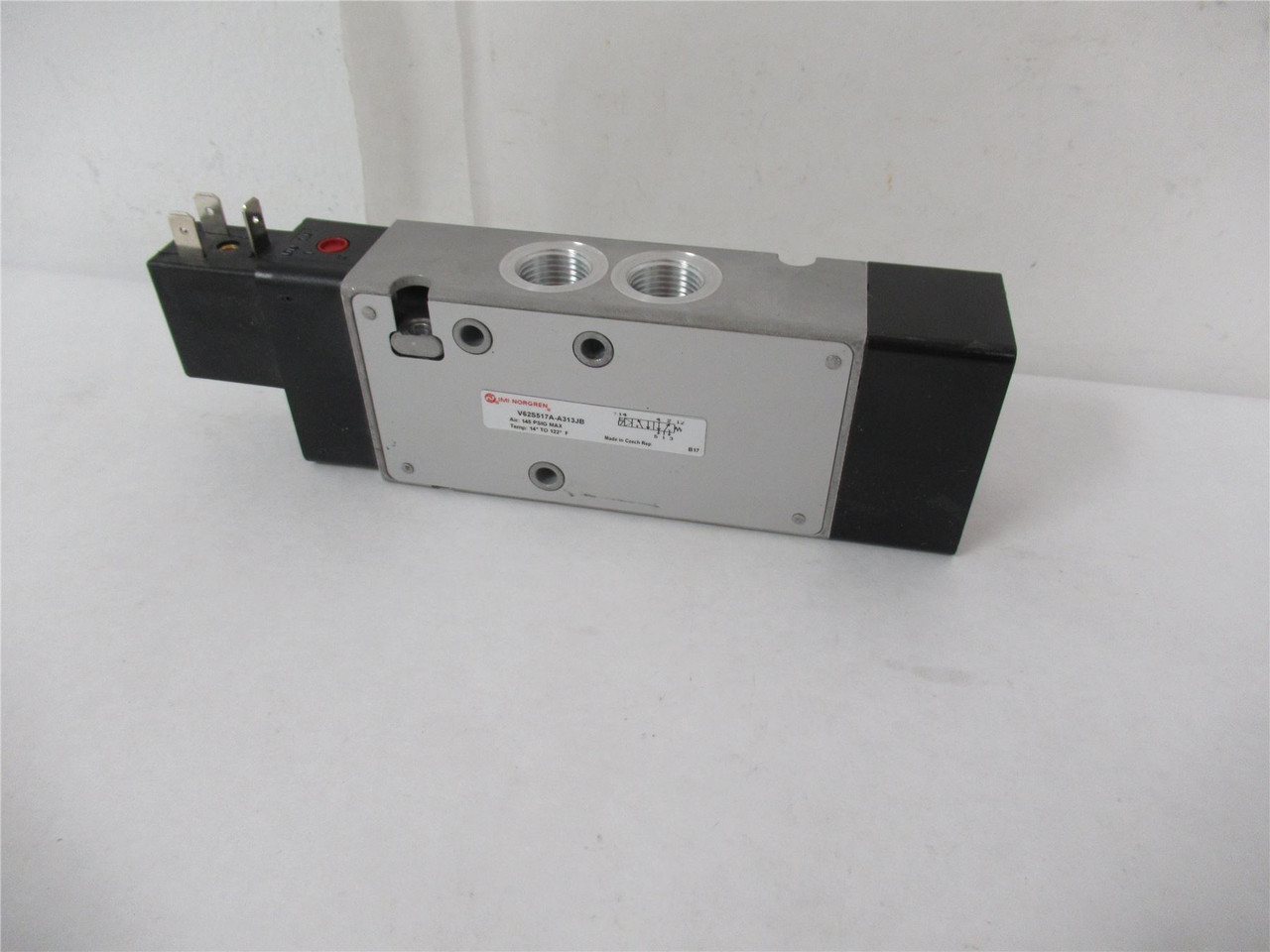 Norgren V62S517AA313JB;  Solenoid Valve 5/2 12VDC 1/4 NPT